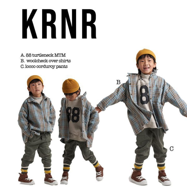 KURENARD - Korean Children Fashion - #Kfashion4kids - 88 Turtleneck Sweatshirt