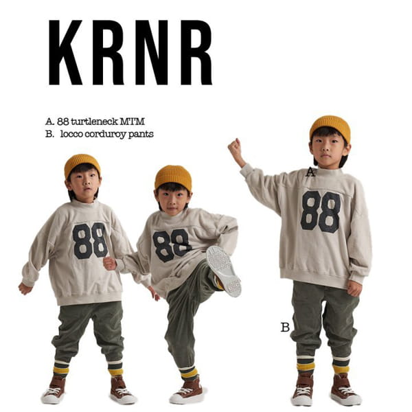 KURENARD - Korean Children Fashion - #Kfashion4kids - 88 Turtleneck Sweatshirt - 3