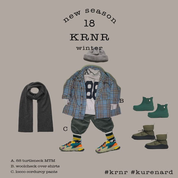 KURENARD - Korean Children Fashion - #Kfashion4kids - 88 Turtleneck Sweatshirt - 7