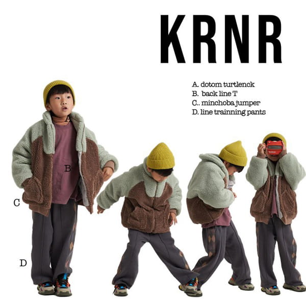 KURENARD - Korean Children Fashion - #Kfashion4kids - Line Training Pants - 5