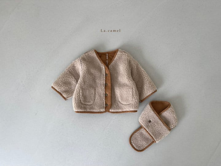 LA CAMEL - Korean Children Fashion - #Kfashion4kids - Rei Reversible Jacket - 3