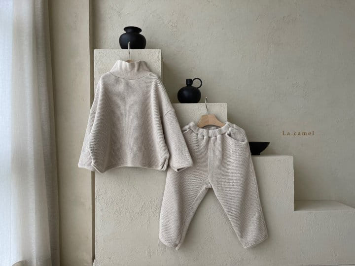 LA CAMEL - Korean Children Fashion - #Kfashion4kids - Mono Top Bottom Set