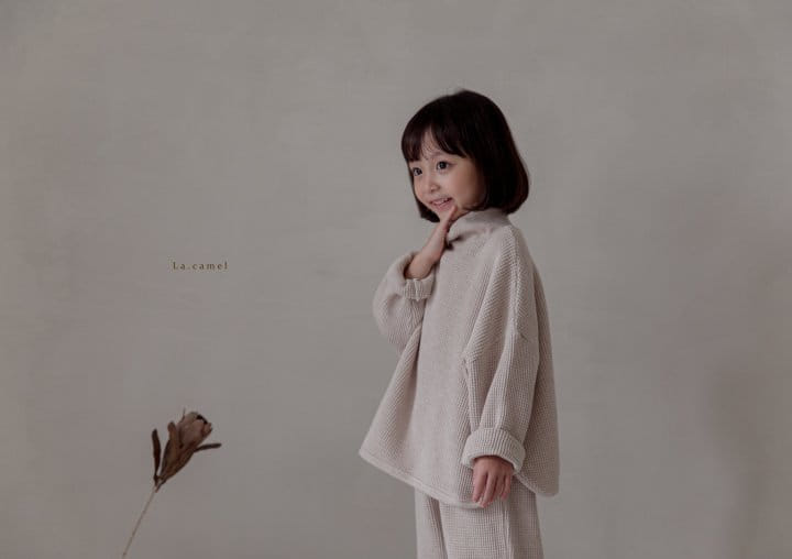 LA CAMEL - Korean Children Fashion - #Kfashion4kids - Mono Top Bottom Set - 6