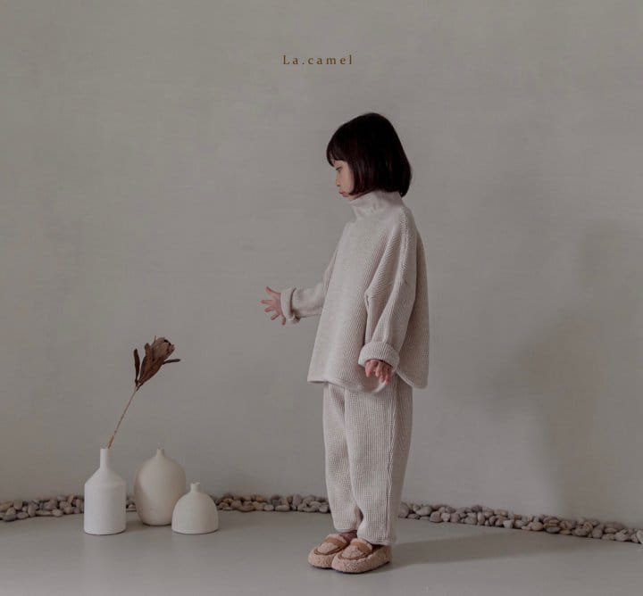 LA CAMEL - Korean Children Fashion - #Kfashion4kids - Mono Top Bottom Set - 7
