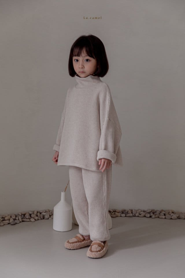 LA CAMEL - Korean Children Fashion - #Kfashion4kids - Mono Top Bottom Set - 9