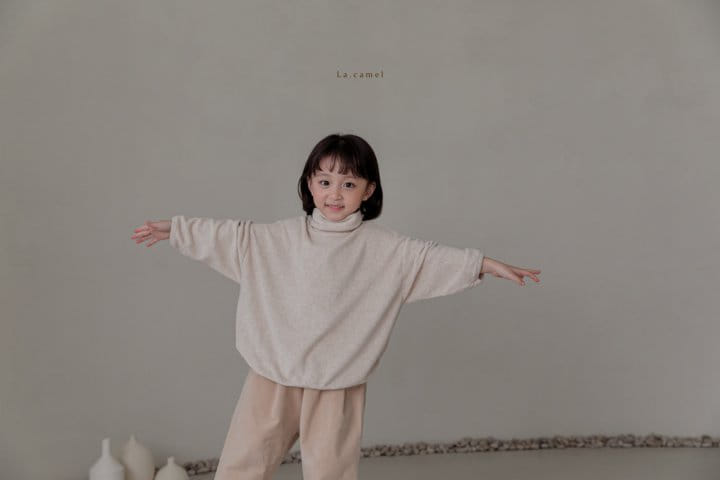 LA CAMEL - Korean Children Fashion - #Kfashion4kids - Tery Turtleneck - 4