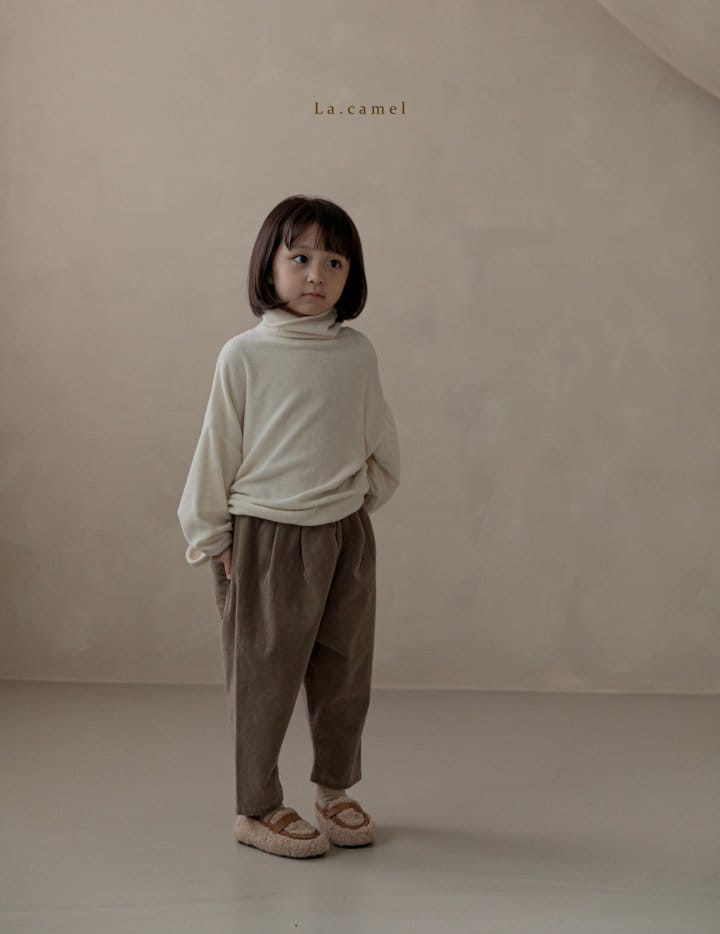 LA CAMEL - Korean Children Fashion - #Kfashion4kids - Tery Turtleneck - 6