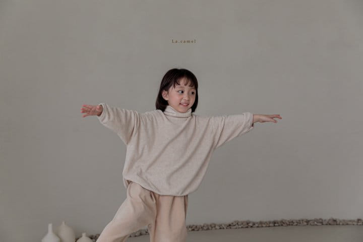 LA CAMEL - Korean Children Fashion - #Kfashion4kids - Tery Turtleneck - 7