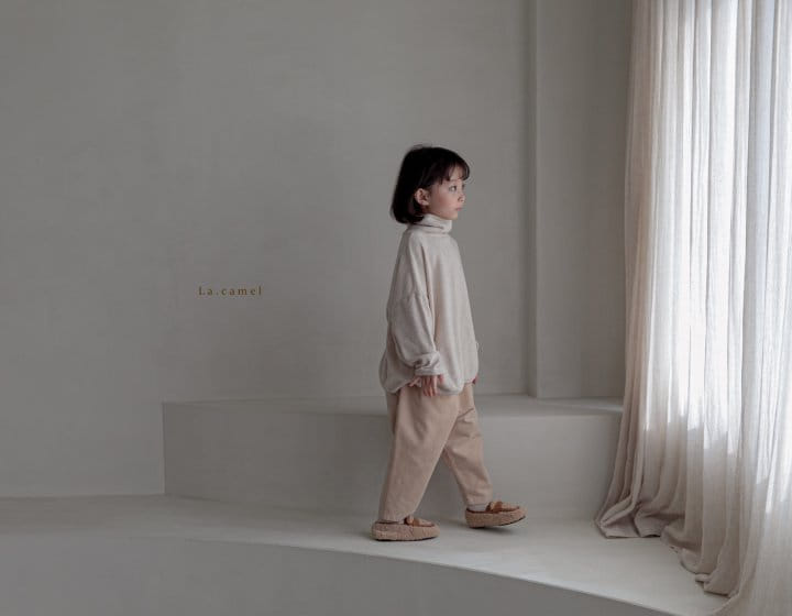 LA CAMEL - Korean Children Fashion - #Kfashion4kids - Tery Turtleneck - 8
