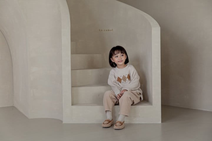 LA CAMEL - Korean Children Fashion - #Kfashion4kids - Mita Top Bottom Set - 10
