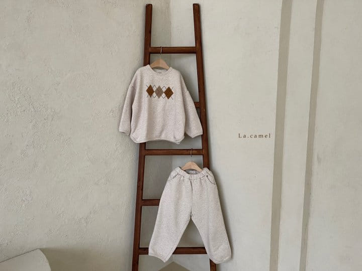 LA CAMEL - Korean Children Fashion - #Kfashion4kids - Mita Top Bottom Set - 2