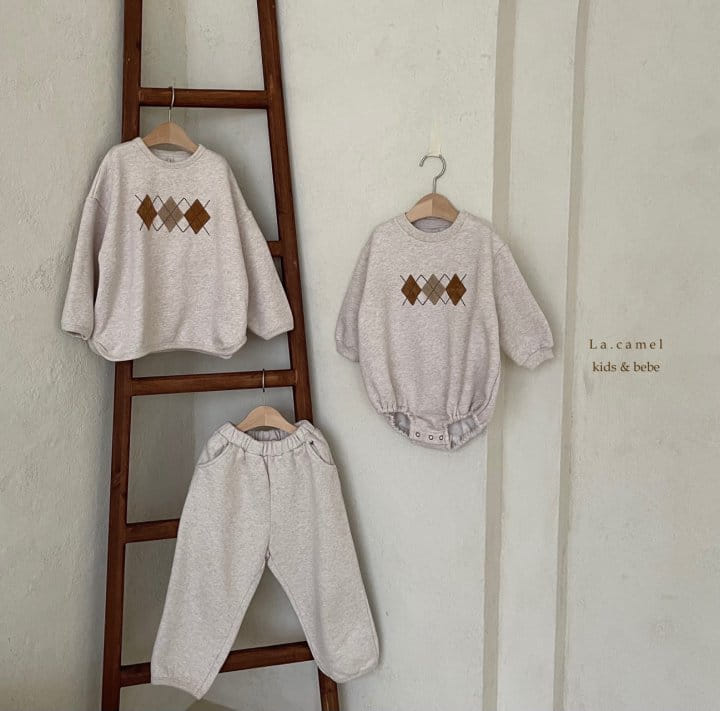LA CAMEL - Korean Children Fashion - #Kfashion4kids - Mita Top Bottom Set - 3
