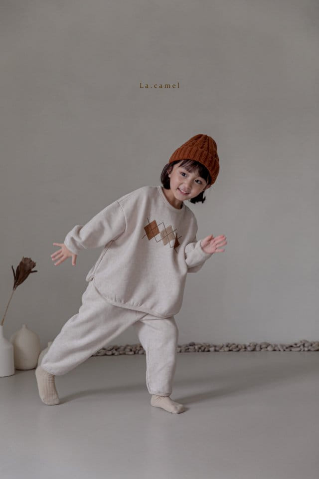 LA CAMEL - Korean Children Fashion - #Kfashion4kids - Mita Top Bottom Set - 6