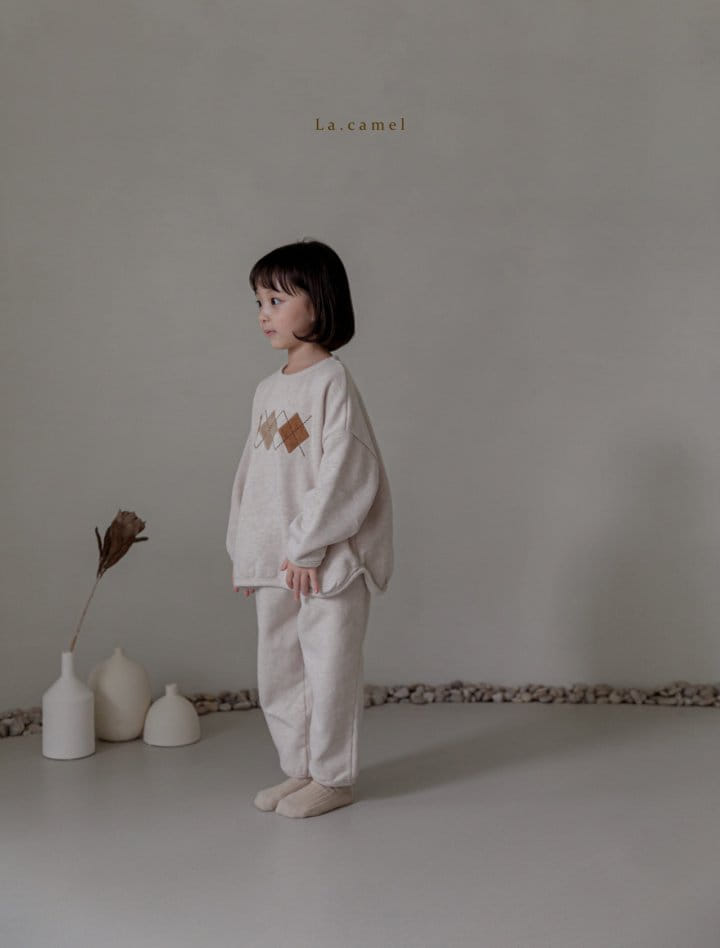 LA CAMEL - Korean Children Fashion - #Kfashion4kids - Mita Top Bottom Set - 7