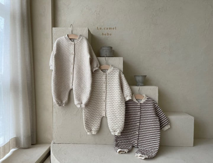 LA CAMEL - Korean Children Fashion - #Kfashion4kids - Latte Bodysuit - 3
