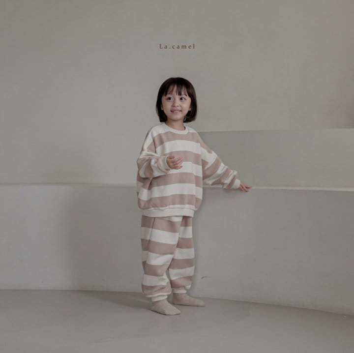 LA CAMEL - Korean Children Fashion - #Kfashion4kids - Rich Top Bottom Set - 5