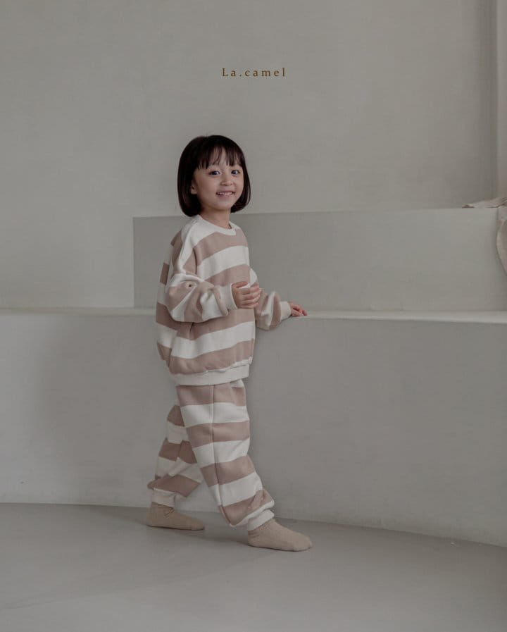 LA CAMEL - Korean Children Fashion - #Kfashion4kids - Rich Top Bottom Set - 8