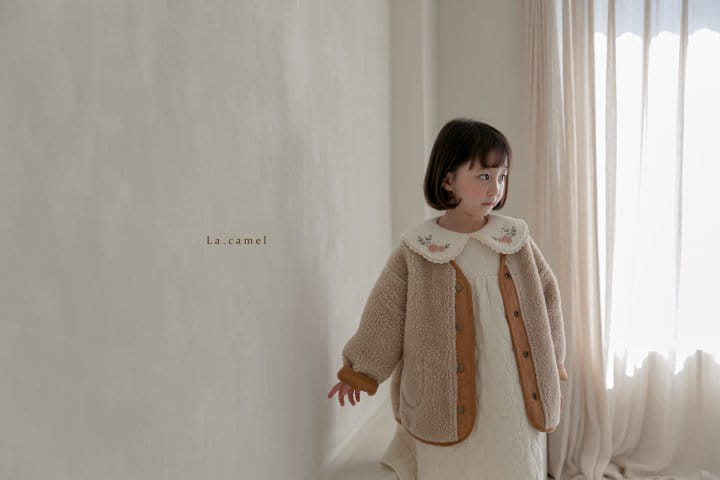 LA CAMEL - Korean Children Fashion - #Kfashion4kids - Lianna Padding One-piece - 12