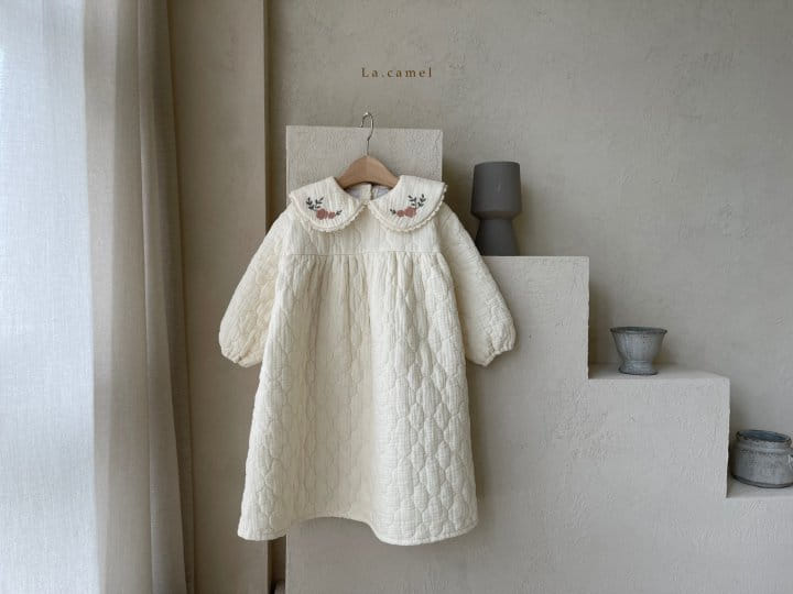 LA CAMEL - Korean Children Fashion - #Kfashion4kids - Lianna Padding One-piece - 2