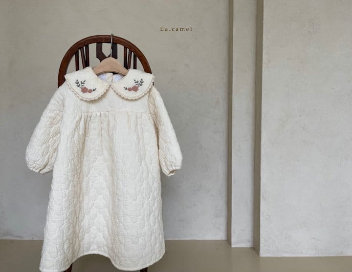 LA CAMEL - Korean Children Fashion - #Kfashion4kids - Lianna Padding One-piece - 3