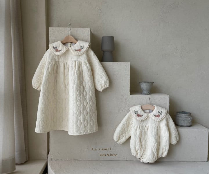 LA CAMEL - Korean Children Fashion - #Kfashion4kids - Lianna Padding One-piece - 5