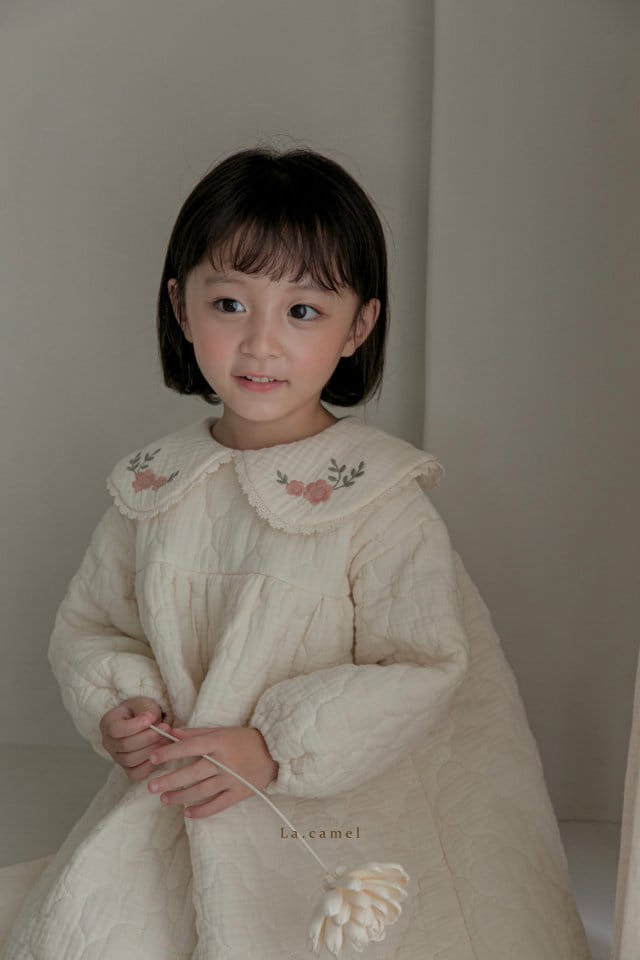 LA CAMEL - Korean Children Fashion - #Kfashion4kids - Lianna Padding One-piece - 6