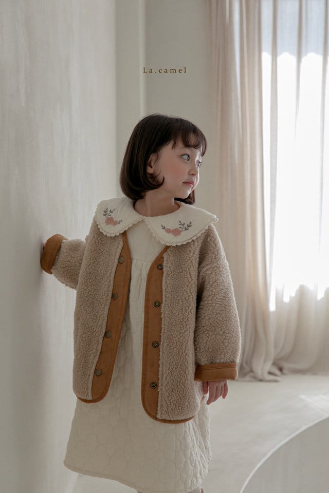 LA CAMEL - Korean Children Fashion - #Kfashion4kids - Lianna Padding One-piece - 8
