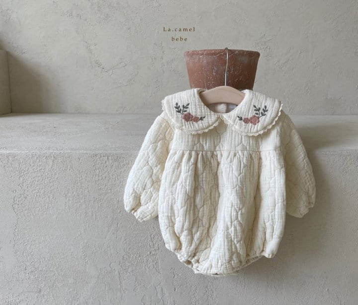 LA CAMEL - Korean Children Fashion - #Kfashion4kids - Lianna Padding Bodysuit - 5