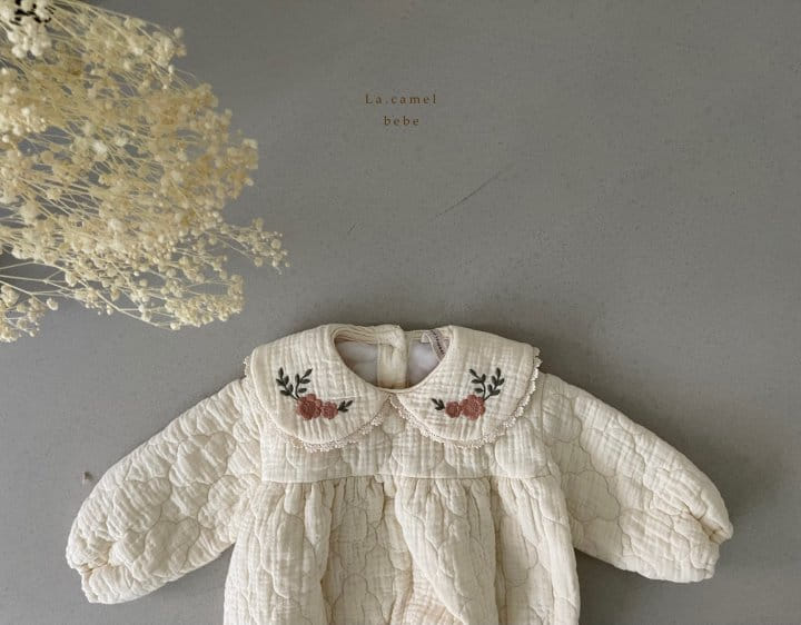 LA CAMEL - Korean Children Fashion - #Kfashion4kids - Lianna Padding Bodysuit - 6
