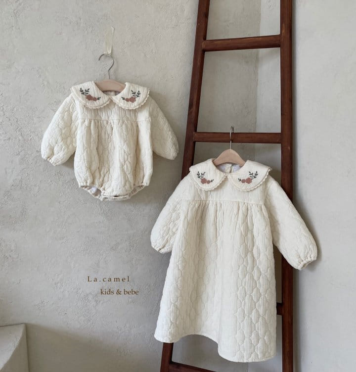 LA CAMEL - Korean Children Fashion - #Kfashion4kids - Lianna Padding Bodysuit - 7