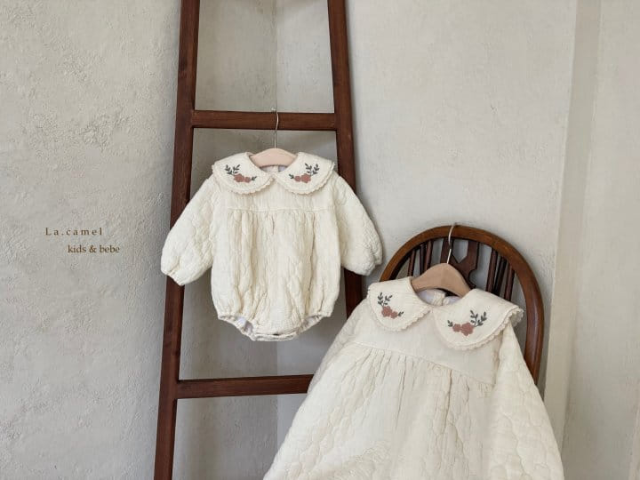 LA CAMEL - Korean Children Fashion - #Kfashion4kids - Lianna Padding Bodysuit - 8