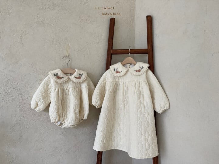 LA CAMEL - Korean Children Fashion - #Kfashion4kids - Lianna Padding Bodysuit - 9