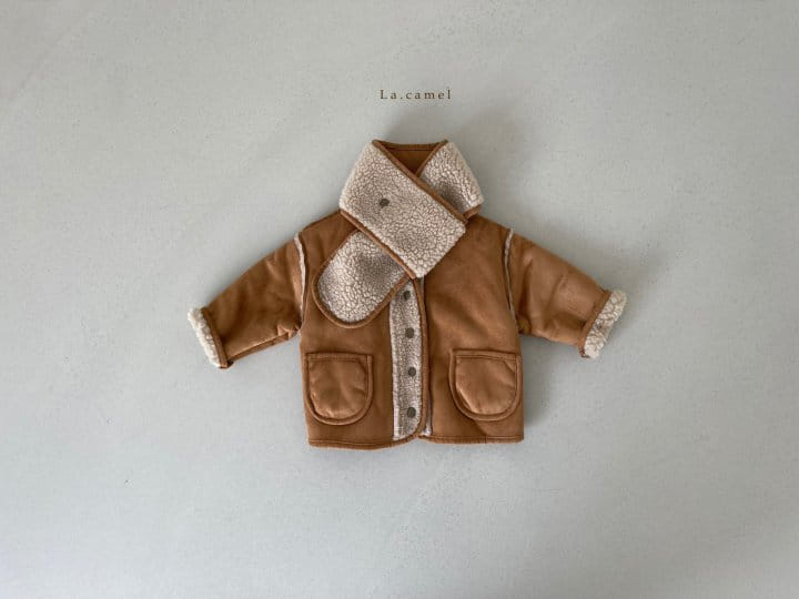 LA CAMEL - Korean Children Fashion - #Kfashion4kids - Rei Muffler - 5