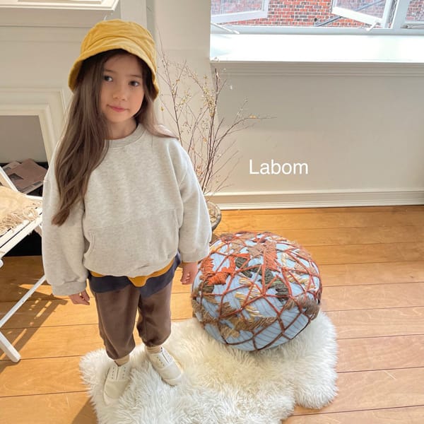 LABOM - Korean Children Fashion - #Kfashion4kids - Peter Kangaroo Sweatshirt - 6