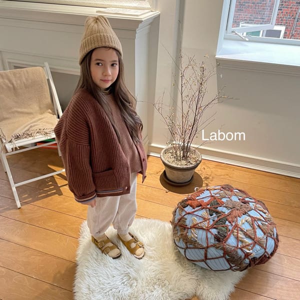 LABOM - Korean Children Fashion - #Kfashion4kids - Frankie Rib Jogger Pants - 7