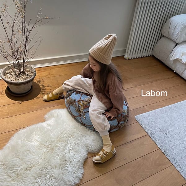 LABOM - Korean Children Fashion - #Kfashion4kids - Frankie Rib Jogger Pants - 9