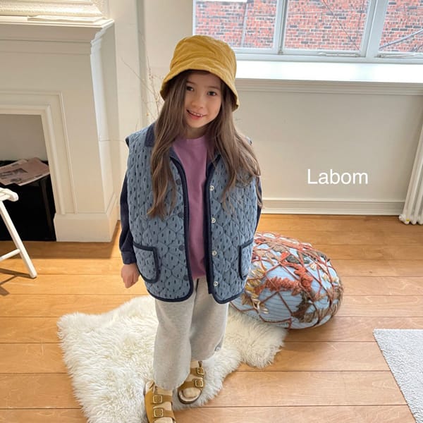 LABOM - Korean Children Fashion - #Kfashion4kids - Poodle Reversible Vest - 3