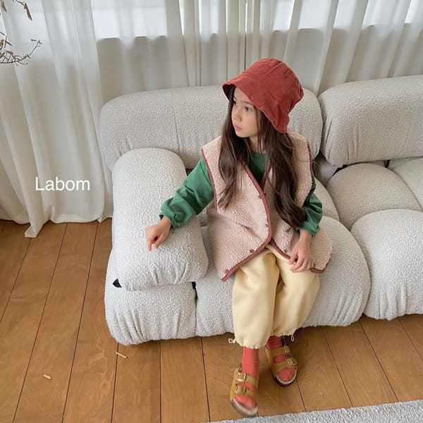 LABOM - Korean Children Fashion - #Kfashion4kids - Poodle Reversible Vest - 8