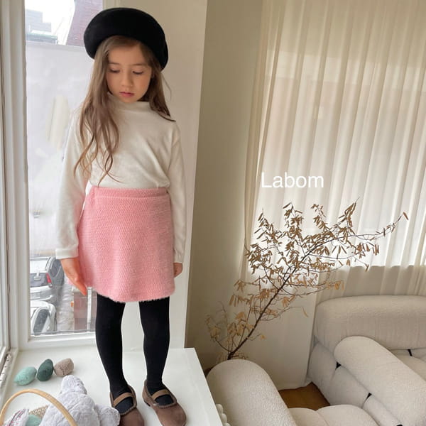 LABOM - Korean Children Fashion - #Kfashion4kids - Pony Turtleneck Tee - 2