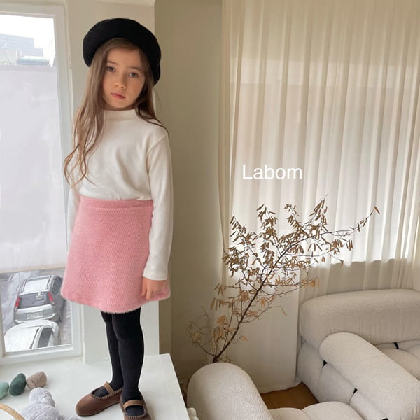LABOM - Korean Children Fashion - #Kfashion4kids - Pony Turtleneck Tee - 4
