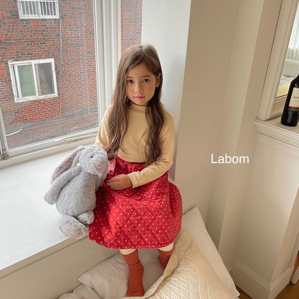 LABOM - Korean Children Fashion - #Kfashion4kids - Pony Turtleneck Tee - 6