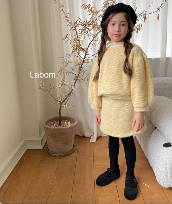 LABOM - Korean Children Fashion - #Kfashion4kids - Wendy Top Bottom Set - 2