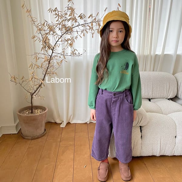 LABOM - Korean Children Fashion - #Kfashion4kids - Bagel Rib Pants