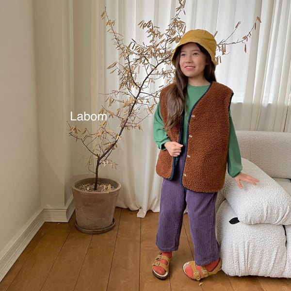 LABOM - Korean Children Fashion - #Kfashion4kids - Bagel Rib Pants - 3