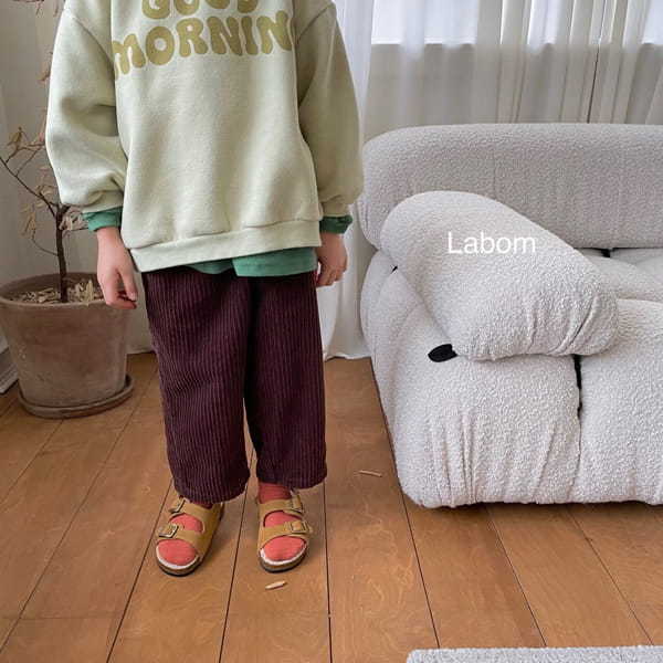 LABOM - Korean Children Fashion - #Kfashion4kids - Bagel Rib Pants - 5