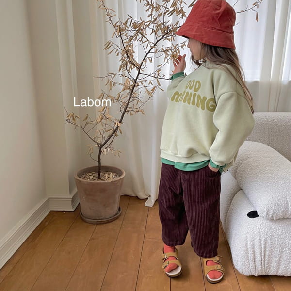 LABOM - Korean Children Fashion - #Kfashion4kids - Bagel Rib Pants - 9