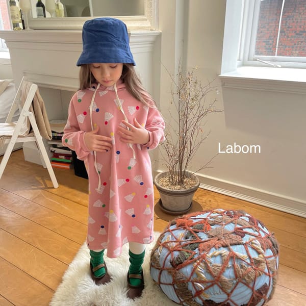 LABOM - Korean Children Fashion - #Kfashion4kids - Badminton Hoody One-piece - 2