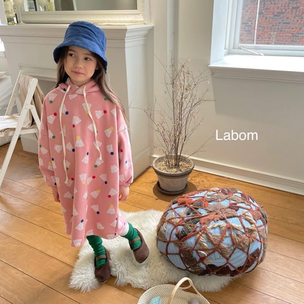 LABOM - Korean Children Fashion - #Kfashion4kids - Badminton Hoody One-piece - 3