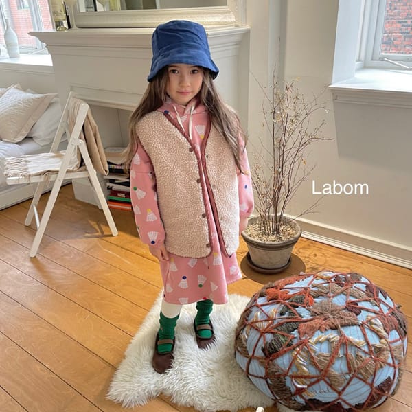 LABOM - Korean Children Fashion - #Kfashion4kids - Badminton Hoody One-piece - 4