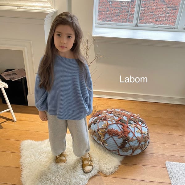 LABOM - Korean Children Fashion - #Kfashion4kids - Butter Waffle Tee - 4